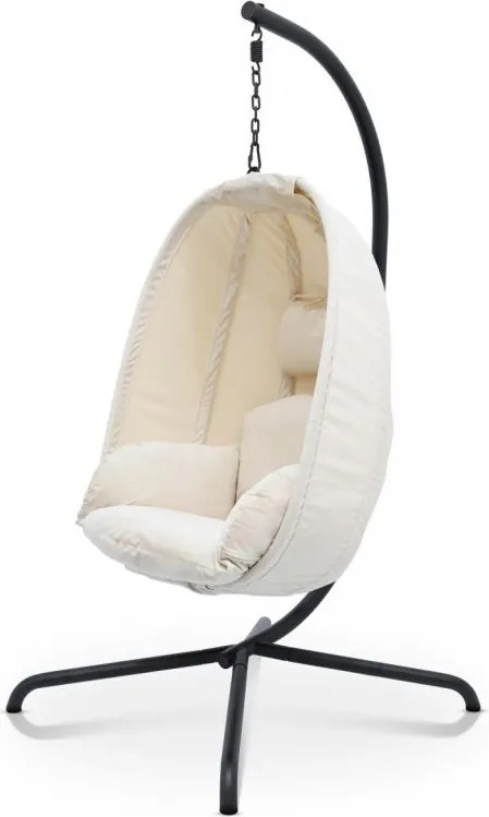 Scaunul suspendat MIADOMODO, de culoare bej