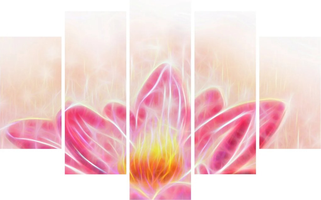 Tablou - Floare de lotus (150x105 cm)