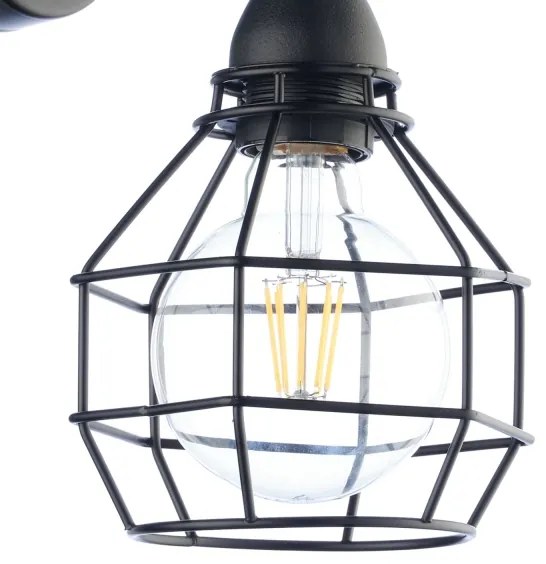 Aplică ONLI SPIDER 1xE27/15W/230V negru