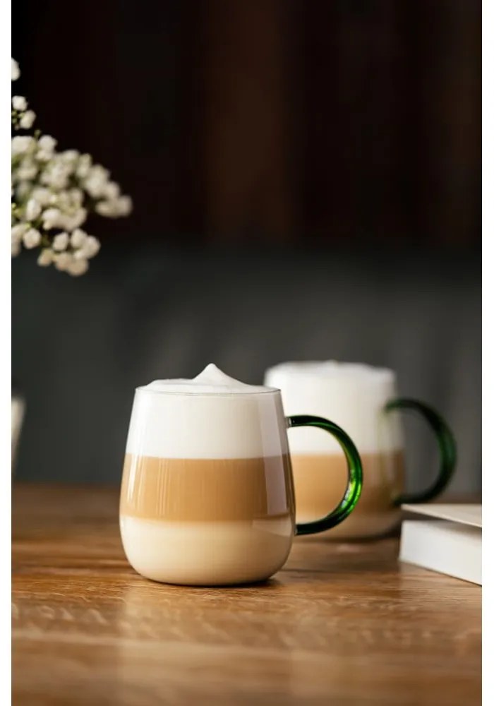 Căni 2 buc. pentru cappuccino 400 ml Bolla – Vialli Design