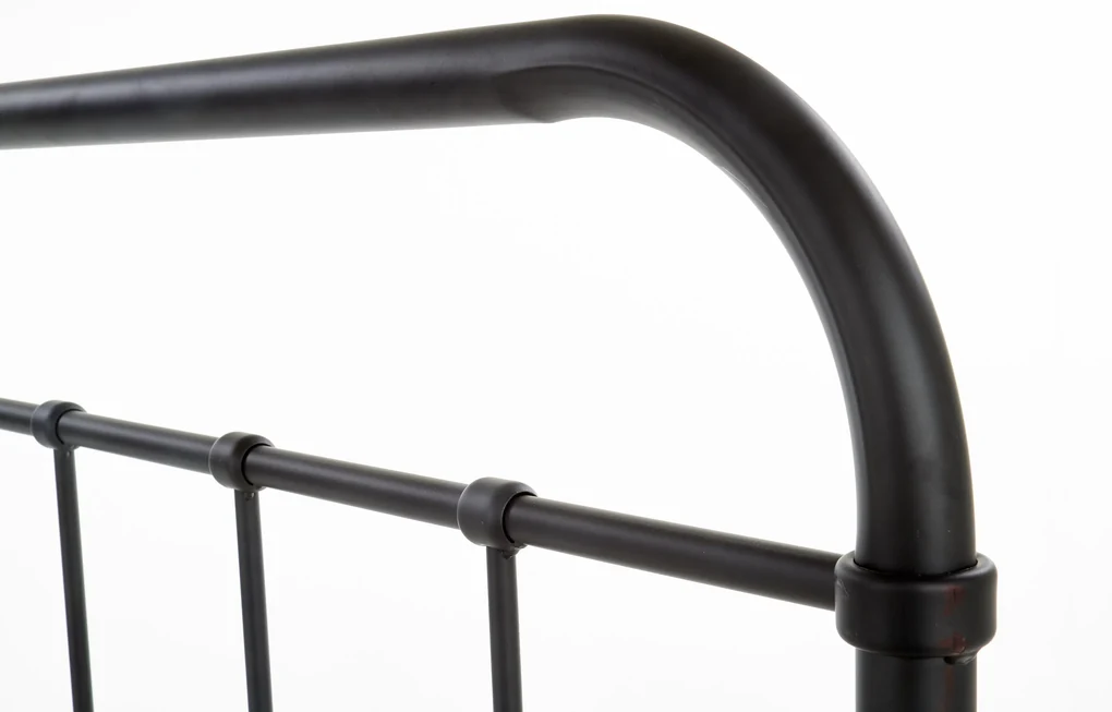 Pat de o persoană 90 cm Lashell 90 (fără saltea) (negru). 1039454