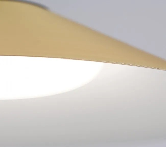 Lustra LED diamabila, Pendul metalic GOURMET Brushed Brass