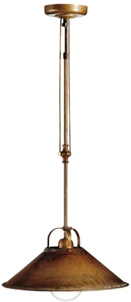 Lustra, Pendul rustic fabricat manual diam. 35cm La Cascina 204.11