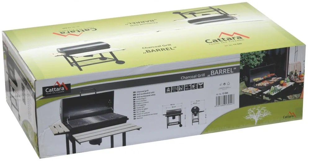 grătar cu cărbuni BARREL