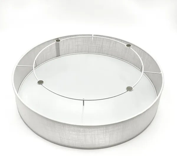 Brilagi - Plafonieră LED BELLADONNA, 36 W, 230 V, diametru 40 cm, alb/stejar