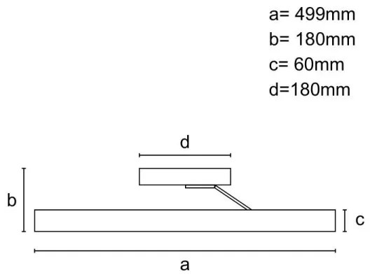 Lustră LED dimabilă aplicată LED/86W/230V 3000-6500K negru + telecomandă