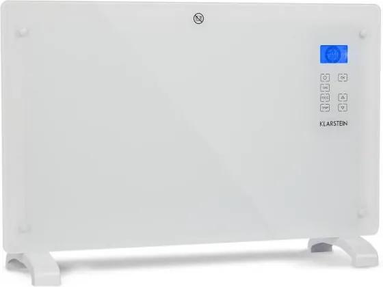 Klarstein Norderney, încălzitor convențional, termostat, temporizator, 2000 W, 30 m², alb