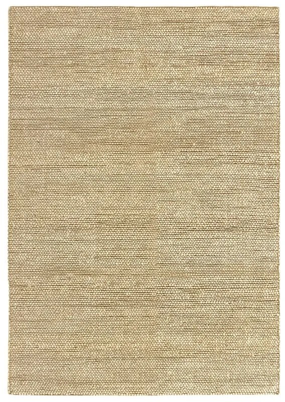 Covor Gaudet, iuta, natur/alb, 300 x 400 cm