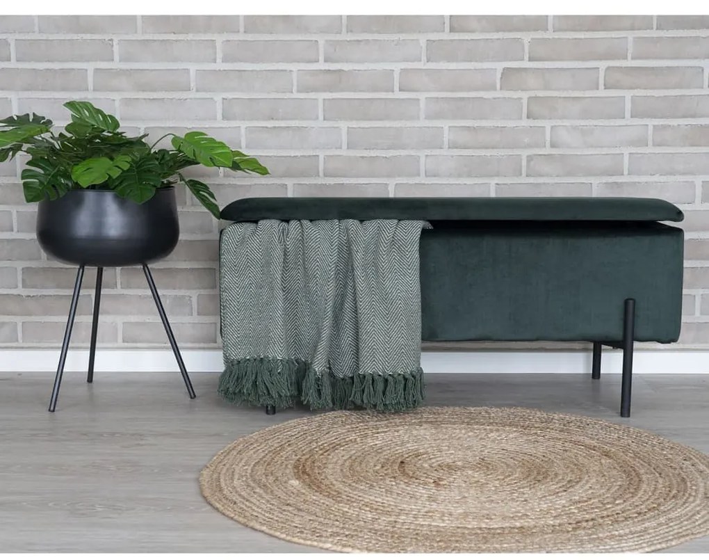 442803 House Nordic Bancă cu depozitare „Luna”, verde