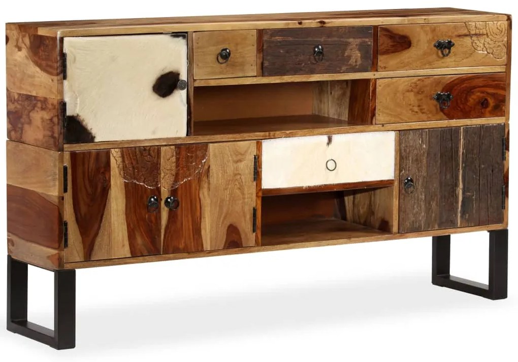 244931 vidaXL Servantă Lemn masiv de palisandru, 140x30x80 cm