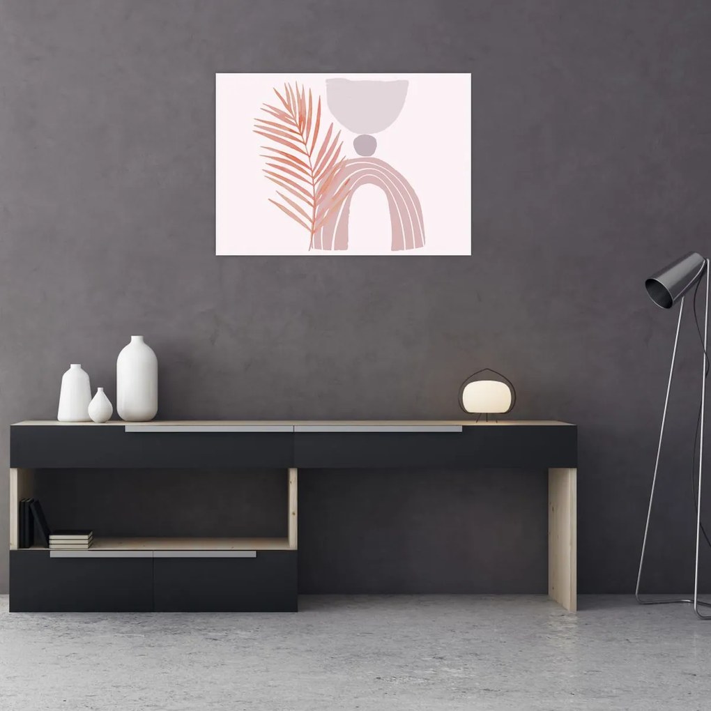 Tablou - Minimalism violet N⁰1 (70x50 cm)