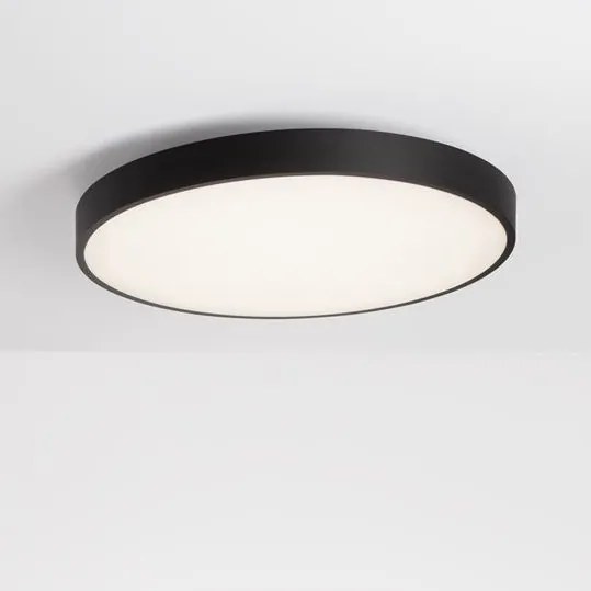 Plafoniera LED moderna design slim PERFECT 60cm negru CCT Dimmable