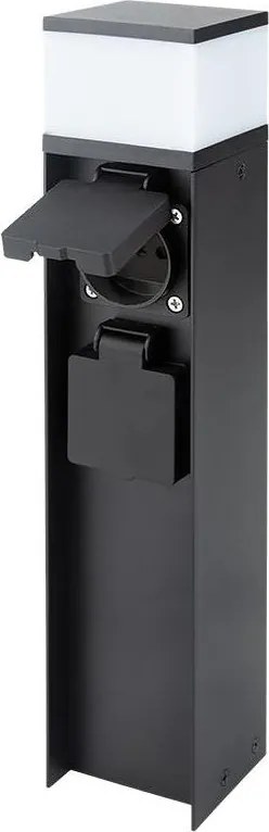 Solight PG13B - Lampă de exterior cu 2 socluri 1xG9/11W/230V IP44
