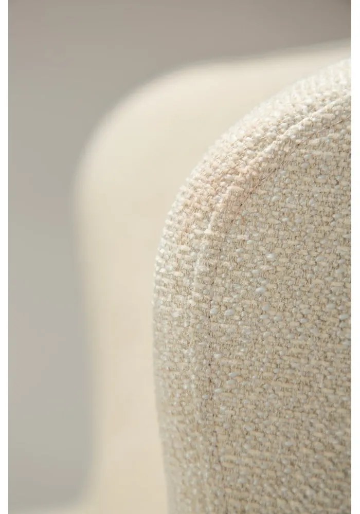 Scaun de dining crem tapițat Glam – DAN-FORM Denmark