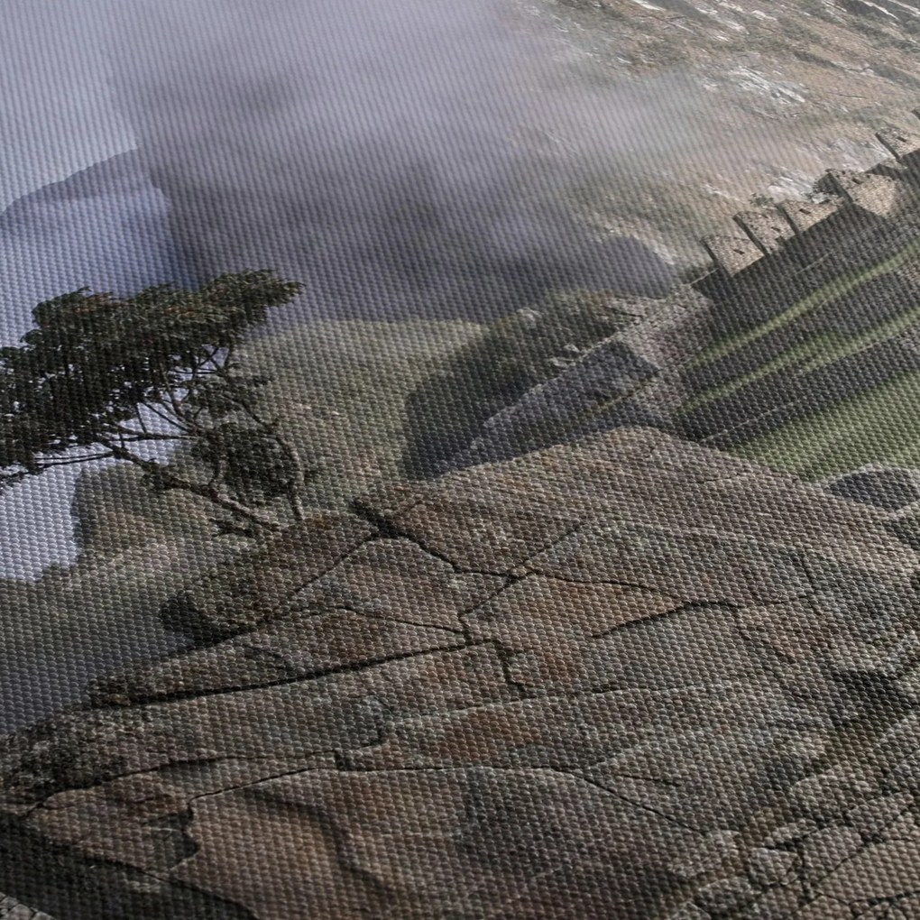 Tablou - Machu Picchu (cu ceas) (90x30 cm)