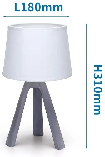 Lampă de masă Aigostar 1xE14/40W/230V