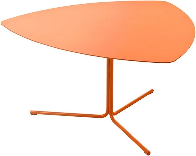 Masă lemn masiv Kensho – top rotund triunghiular