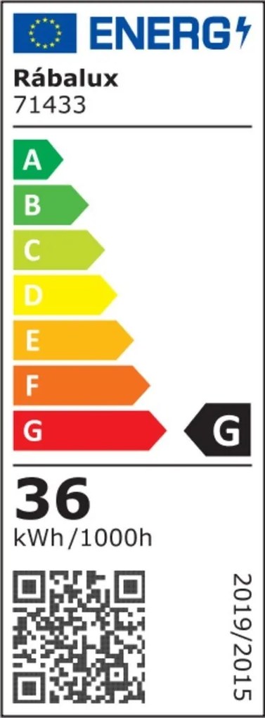 Plafoniera LED baie IP44 Alenzo 42x42cm negru/alb