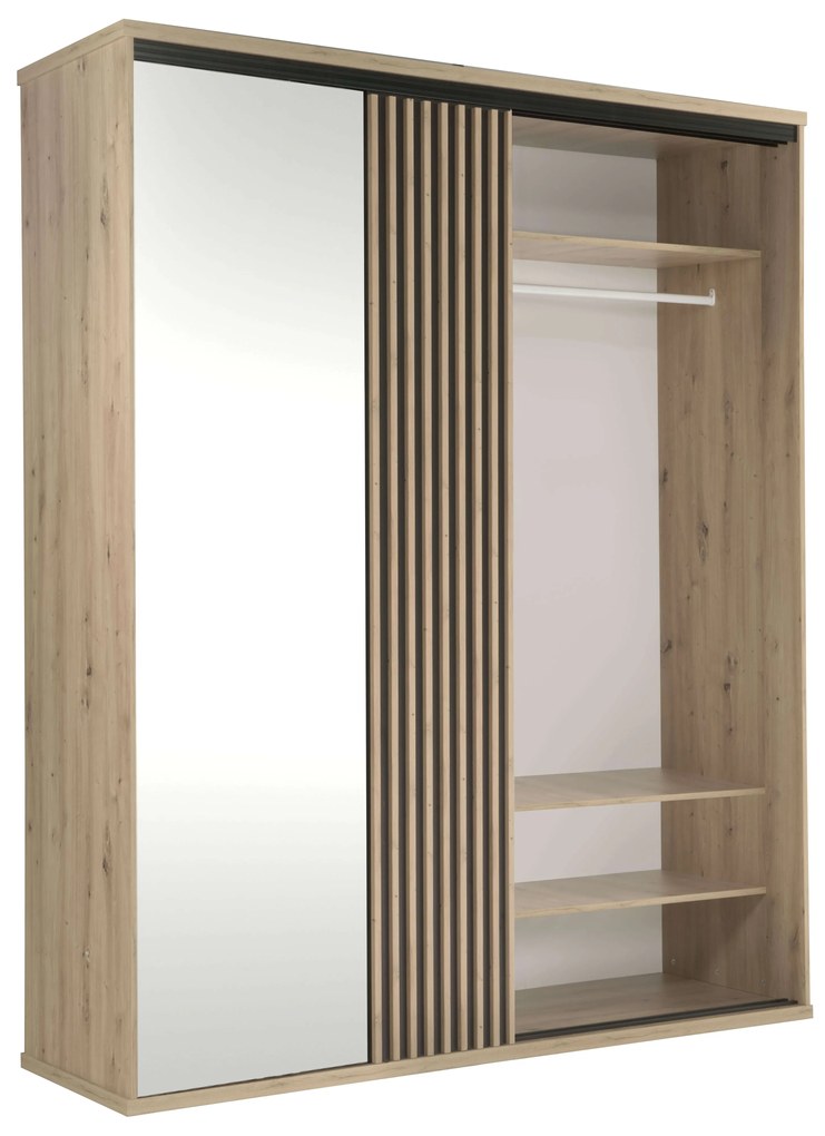 Dulap de haine Claudi 14 (Stejar artisan). 1055497