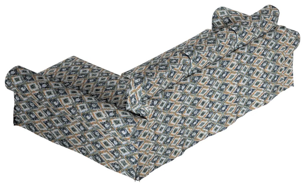 Husa canapea extensibila cu sezlong Backabro