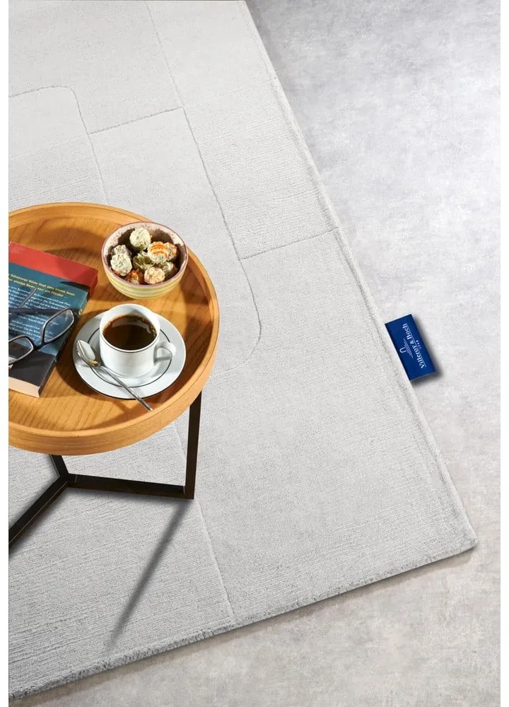 Covor crem țesut manual din lână 120x170 cm Charlotte – Villeroy&amp;Boch
