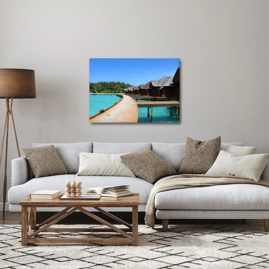 Tablou cu Maledive (70x50 cm)