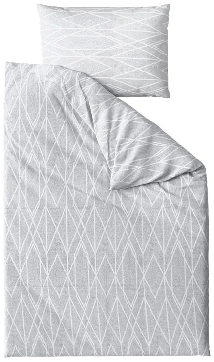 Lenjerie de pat din bumbac Renforce GRAY STRIPES gri Dimensiune lenjerie de pat: 70 x 90 cm | 140 x 200 cm