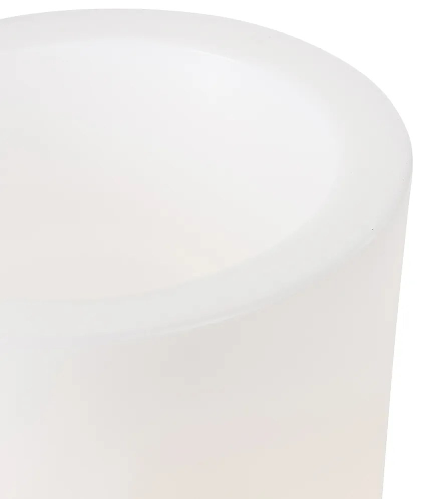 Lampa de exterior alb ghiveci de flori 60 cm IP44 - Verano