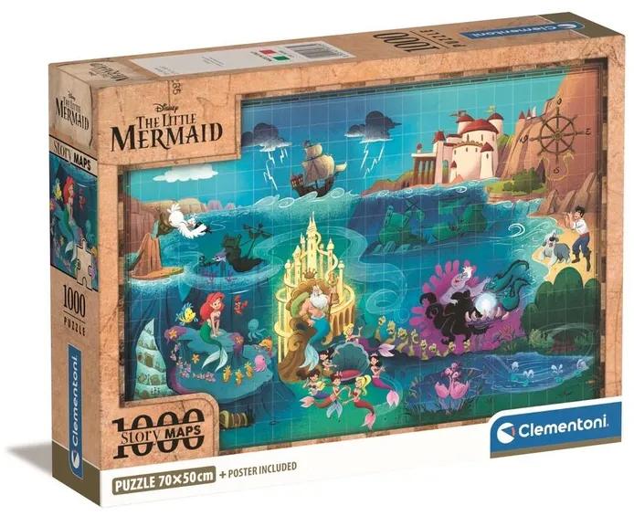 Puzzle Disney Maps - Little Mermaid