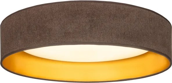 Brilagi-LED plafonieră VELVET SIMPLE LED/24W/230V 3000K Ø 45 cm maro/auriu
