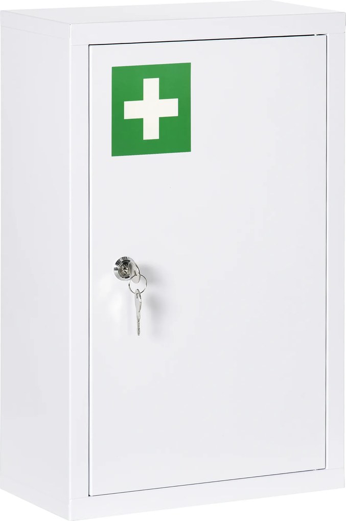 Kleankin Dulapior de Medicamente – Montabil pe Perete | Aosom Romania