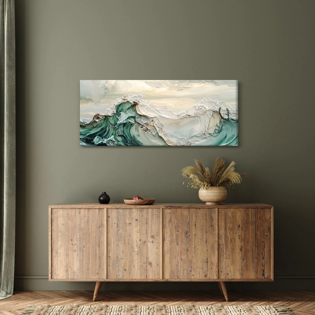 Tablou - Abstracție Marină 3D (120x50 cm)