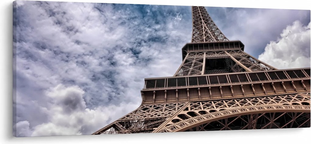 Tablou cu turnul Eifel (120x50 cm)