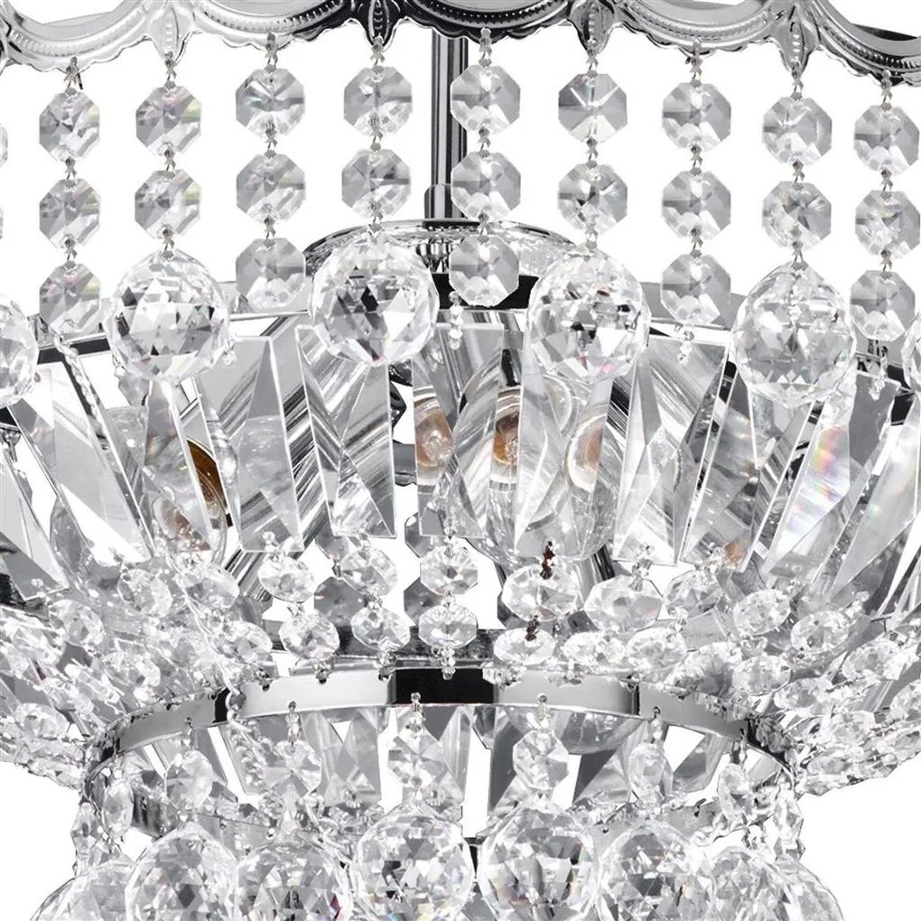 Lustra eleganta design LUX Versailles 5L crom