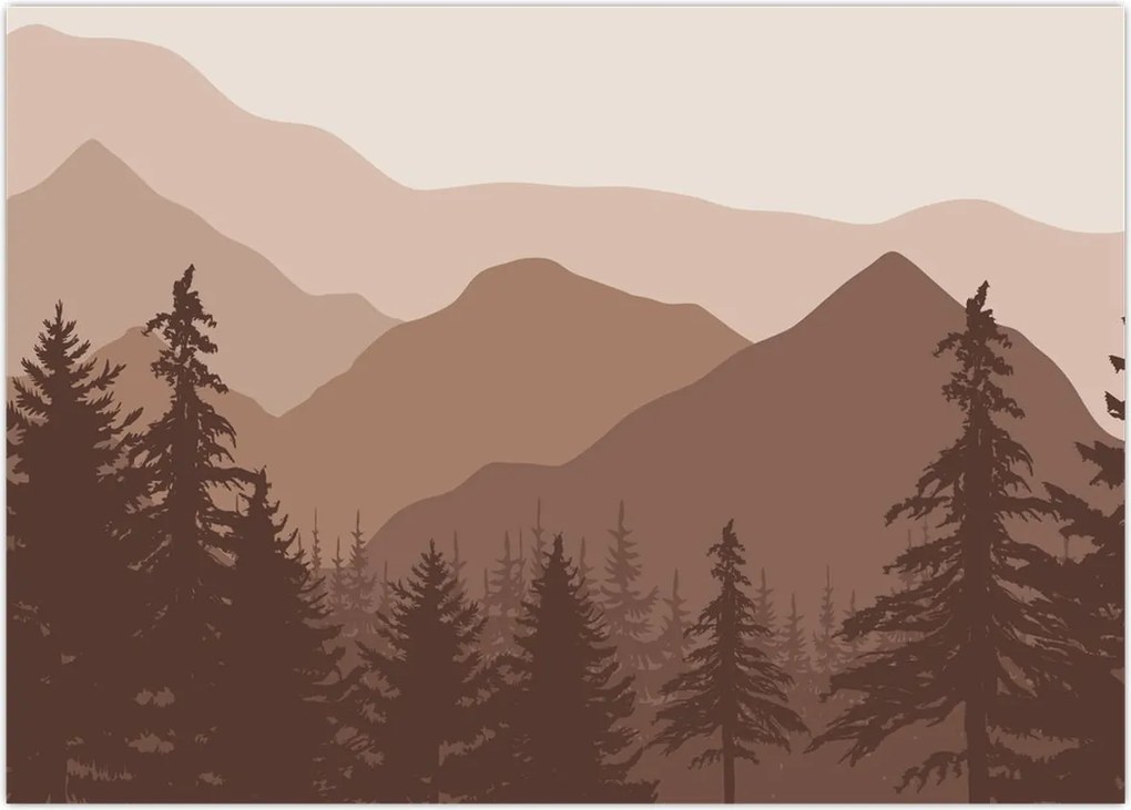 Tablou - Munții Maro N⁰2 (70x50 cm)