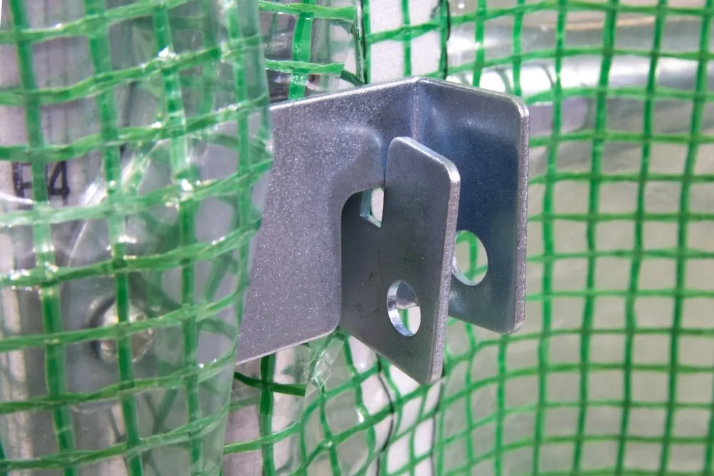 Tunel folie 2x2m Garden Point verde cu ușă