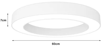 Plafonieră LED dimabilă Immax NEO 07212L PASTEL LED/53W/230V alb Tuya + telecomandă