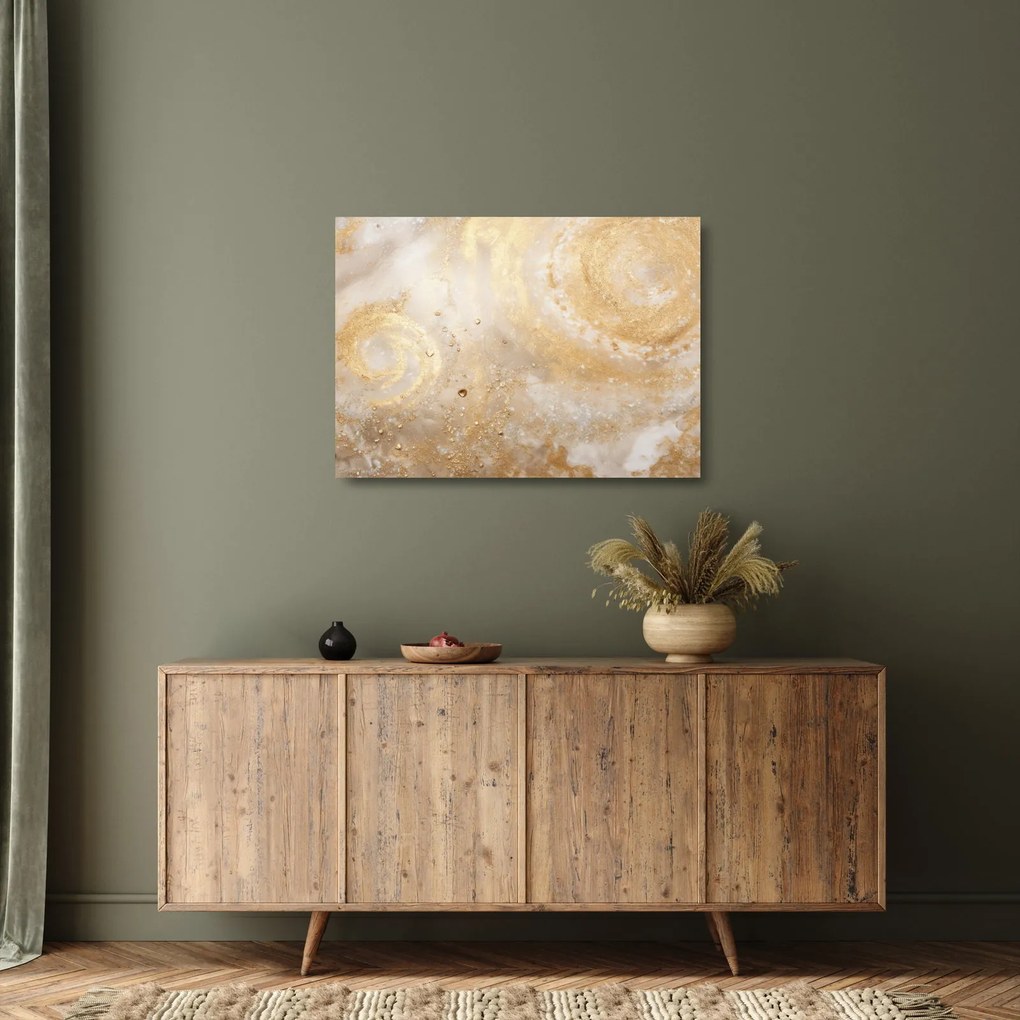 Tablou pe sticlă - Textura modelată (70x50 cm)