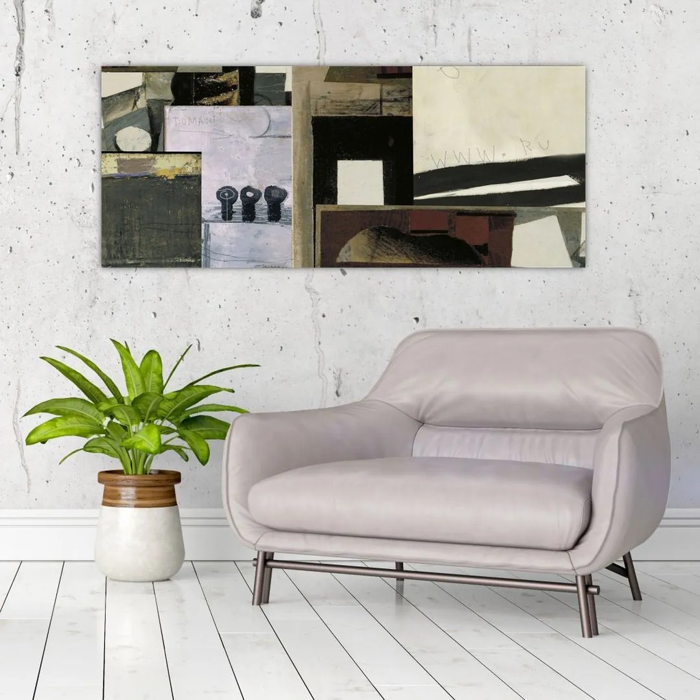 Tablou - Cubism (120x50 cm)