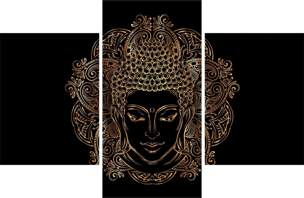 Tablou - Buddha auriu (90x60 cm)