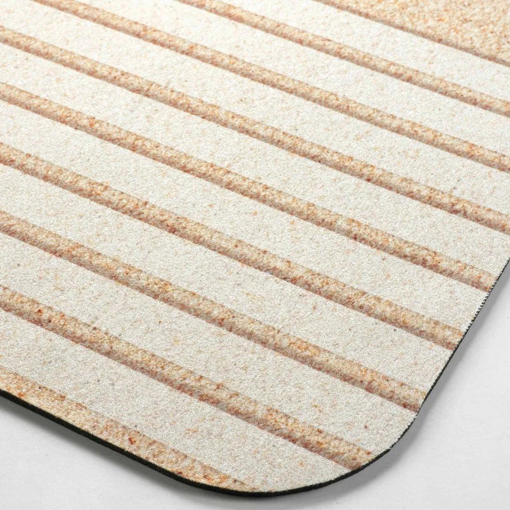 Covoraș de baie maro deschis 50x80 cm Adriel – douceur d'intérieur