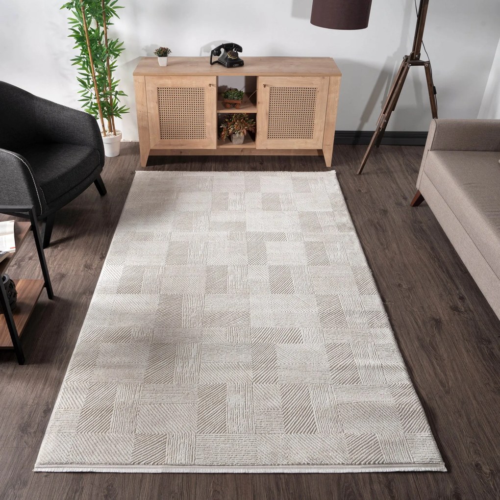 Covor  Conceptum Hypnose 160/230 cm, Culoare: Cremă