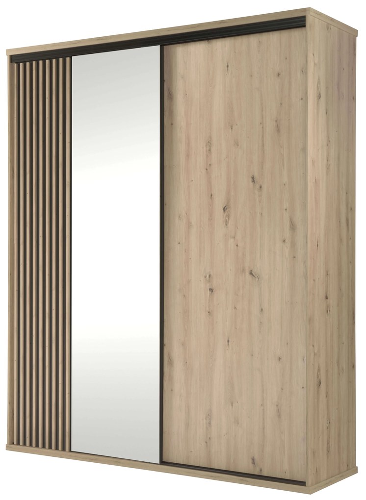 Dulap de haine Claudi 14 (Stejar artisan). 1055497