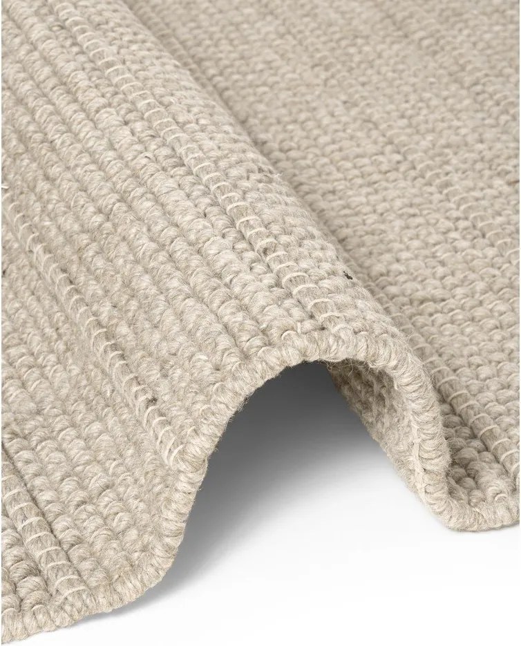 Covor crem țesut manual din lână 80x150 cm Camden Parker – Ted Baker