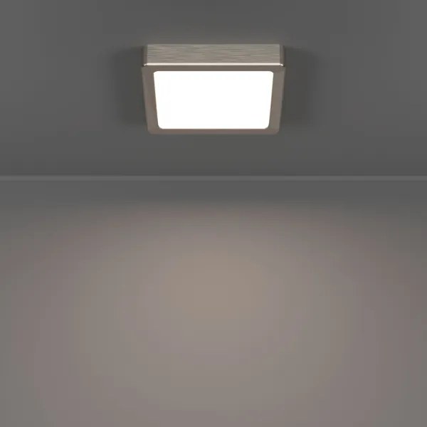 Eglo 901319 - Plafonieră LED FUEVA LED/7W/230V 2700/4000/6500K 15x15 cm crom