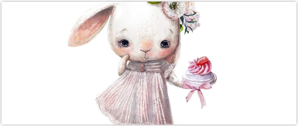 Tablou - Animăluț în acuarelă N⁰1 (120x50 cm)