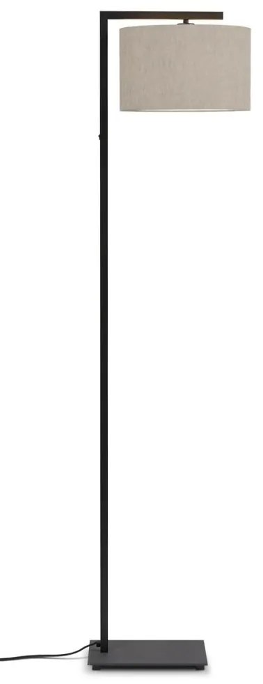 Lampadar, Lampa de podea moderna Boston negru/ in deschis