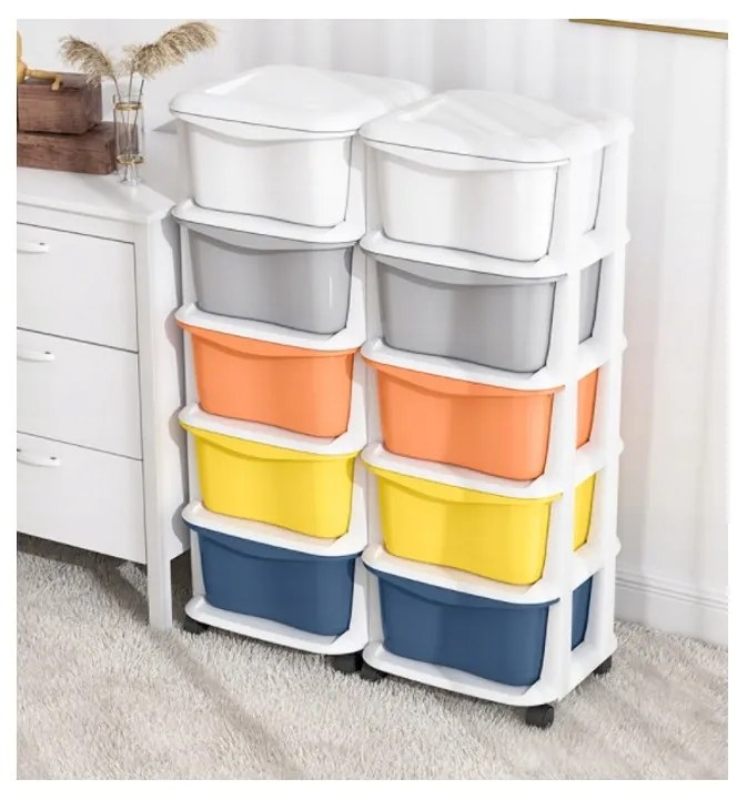 ShopJK DULĂPIOR MULTICOLOR CU SERTARE CLASSIC PO08