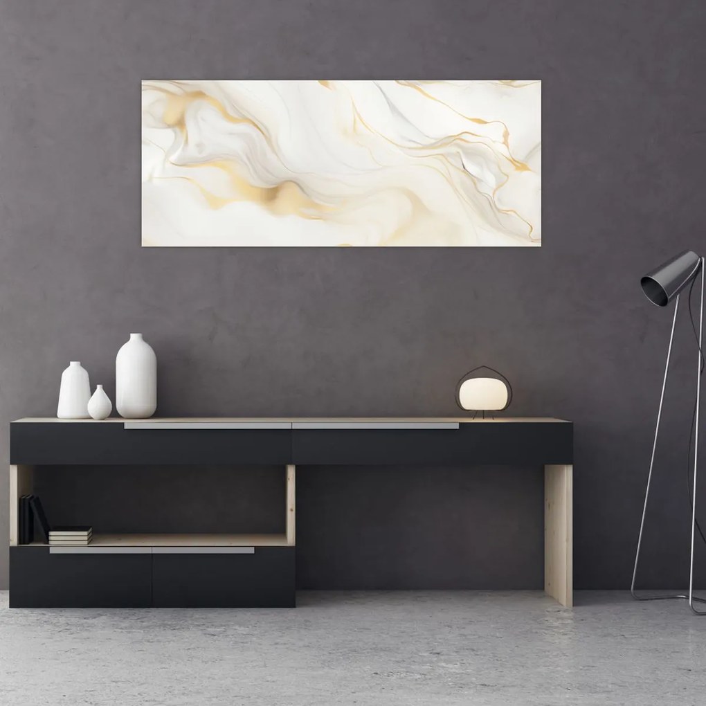 Tablou - Abstracție cu decor (120x50 cm)