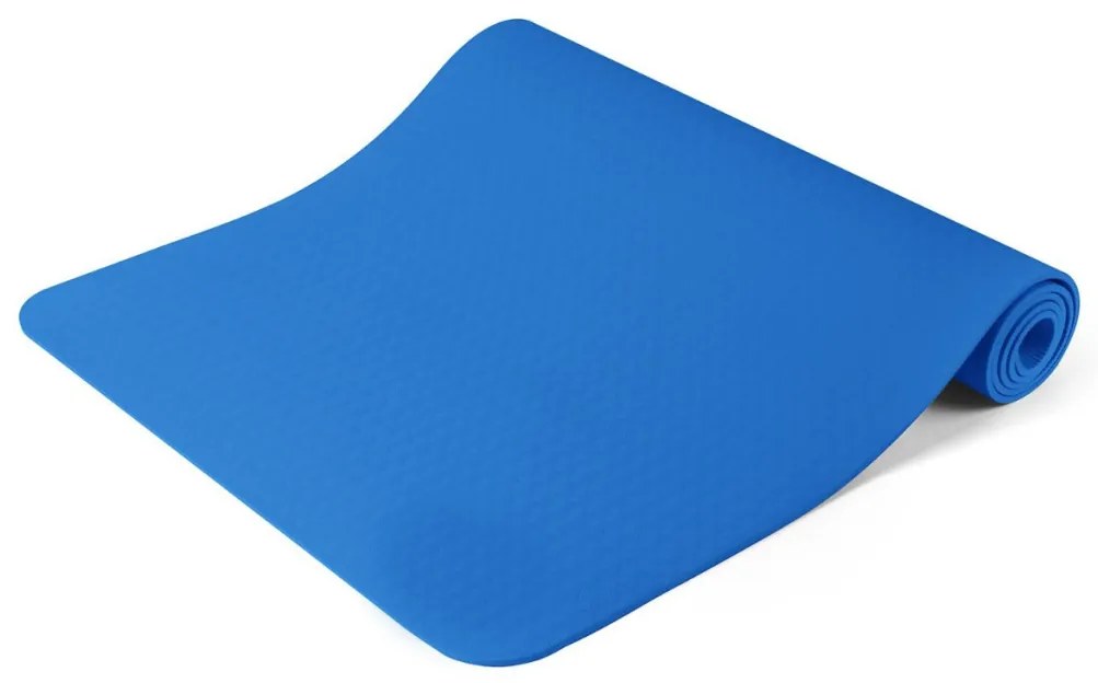 Saltea yoga cu geanta cadou-albastru